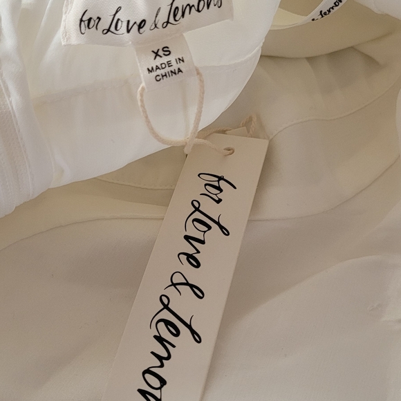 NWT FOR LOVE AND LEMONS ETTA DRESS - Picture 4 of 5